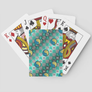 Cancer & Metal Dog Classic Playing Cards