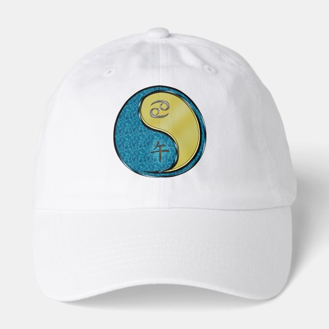 Cancer & Metal Horse Hat (Front)