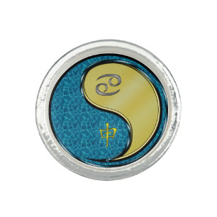 Cancer & Metal Monkey Ring
