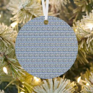 Cancer Metal Ornament