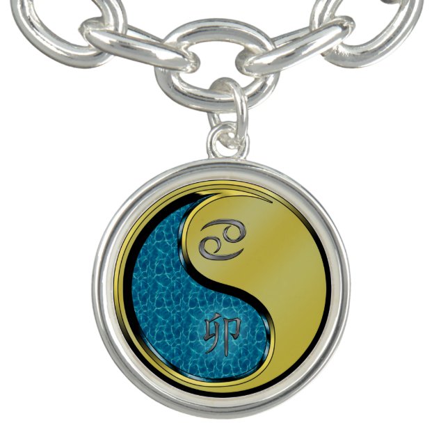 Cancer & Metal Rabbit Bracelet (Design)