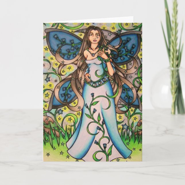 Cancer MoonChild Fairy Goddess                     Card (Front)