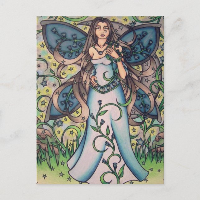 Cancer MoonChild Fairy Goddess                     Postcard (Front)