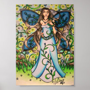 Cancer MoonChild Fairy Goddess                     Poster