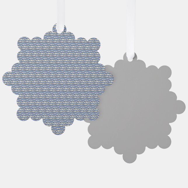 Cancer Ornament Card (Front/Back)