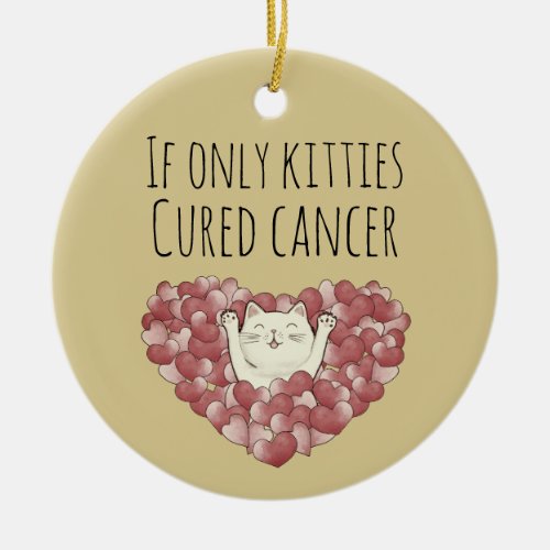 Cancer Patient Custom  Ceramic Ornament