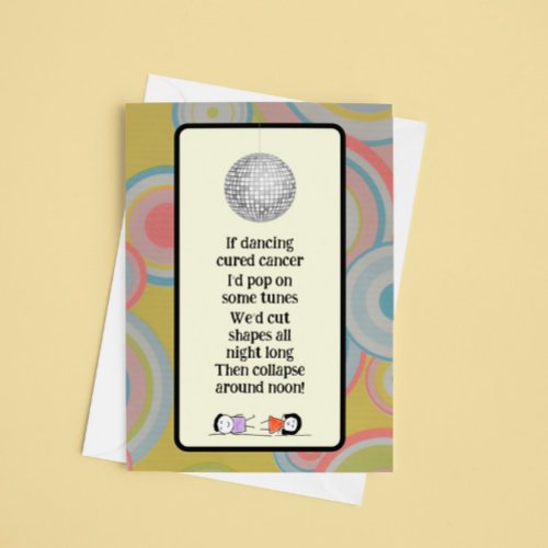 Cancer Patient Encouragement  Card
