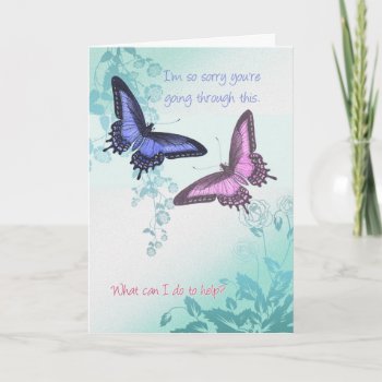 Cancer Patient Encouragement Card by moonlake at Zazzle