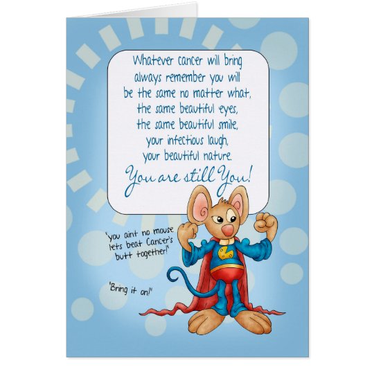 Cancer Patient Encouragement Card | Zazzle.com