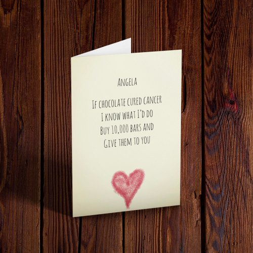 Cancer Patient Funny Card