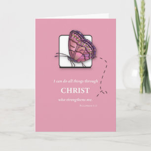 Cancer Patient Get Well Religious Scripture Card