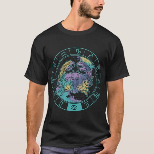 Cancer Personality Astrology Zodiac Sign Horoscope T_Shirt