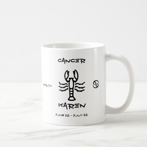 Cancer Personalized Coffee Mug