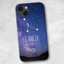 Cancer | Personalized Zodiac Constellation iPhone 13 Case