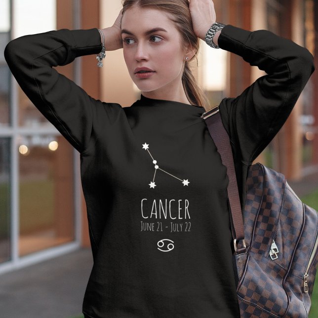 Cancer | Personalized Zodiac Constellation Sweatshirt (Creator Uploaded)