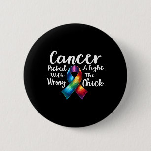 Cancer Picked A Fight With The Wrong Chick Awarene Button