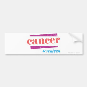 Cancer Pink Bumper Sticker
