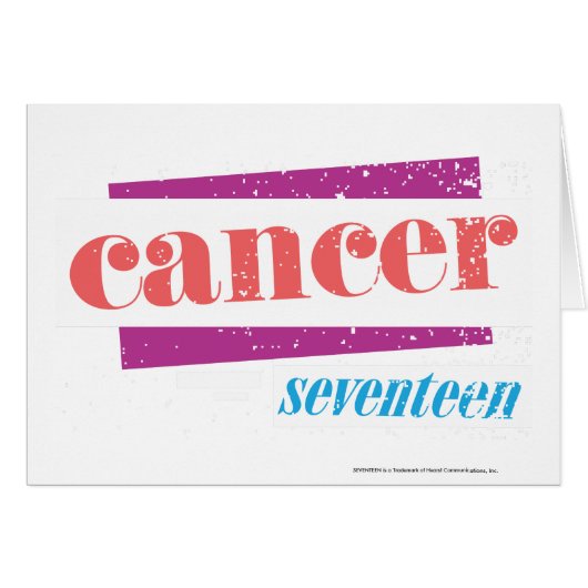 Cancer Pink Cards (Front Horizontal)