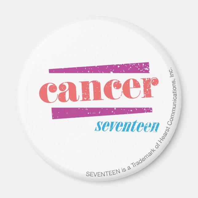 Cancer Pink Magnet (Front)