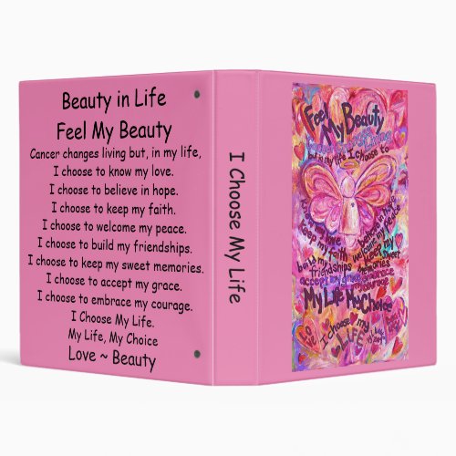 Cancer Poem Inspirational Affirmation Angel Binder