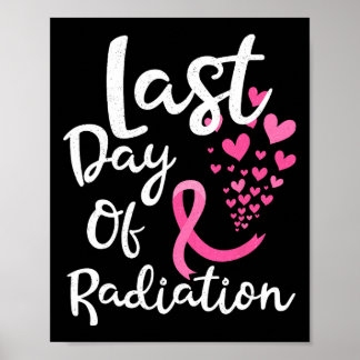 Cancer Radiation Therapy Last Day Of Radiation Can Poster