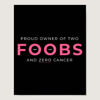 Cancer Reconstruction Mastectomy Proud Owner Of Tw Poster