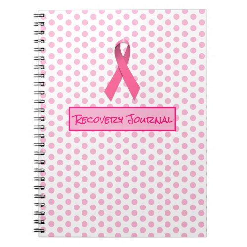 Cancer Recovery Journal Spiral Photo Notebook