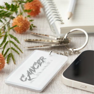 Cancer Reflection Keychain