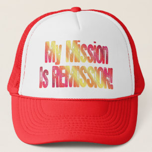 Cancer Remission Cure Red Yellow Hat Cap Survivor