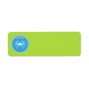 Cancer Return Address Label