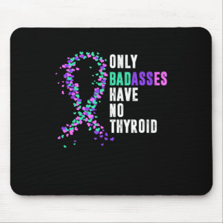 Cancer Ribbon Thyroidectomy Removal Surgery Bades  Mouse Pad