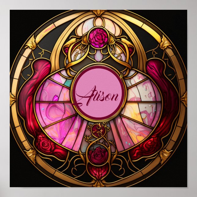 Cancer Ruby Radiance Poster (Front)