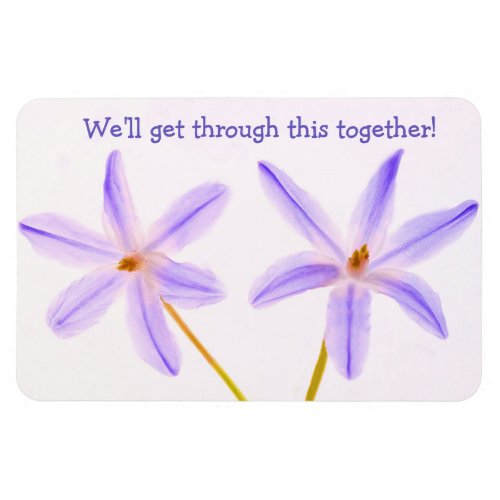 CancerSerious Illness Floral Support Magnet