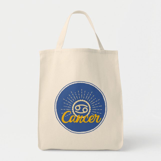 Cancer Sign Badge  Tote Bag (Front)