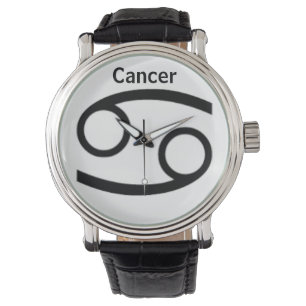 Cancer Sign of the Zodiac. Mens Watches. Watch