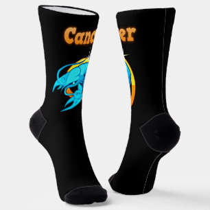 Cancer sign socks