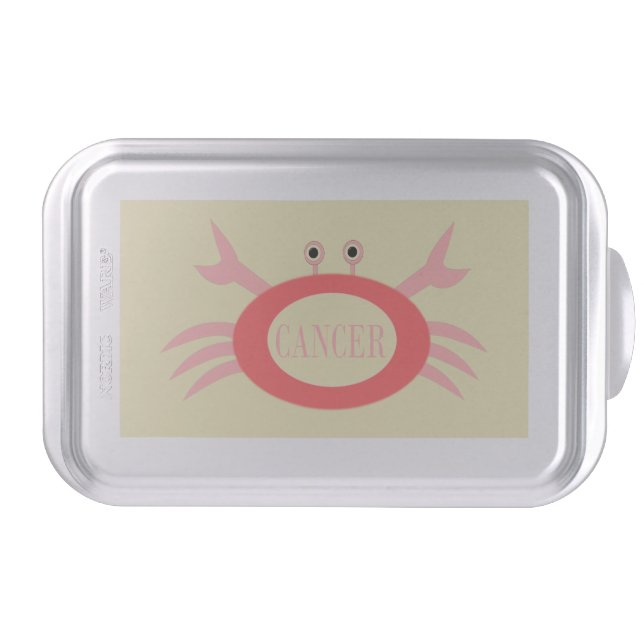 Cancer Star Sign Crab Cake Pan (Front)