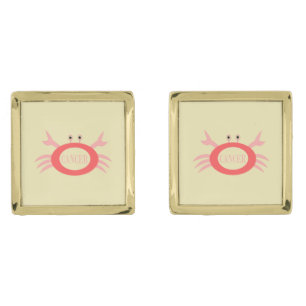 Cancer Star Sign Crab Cufflinks