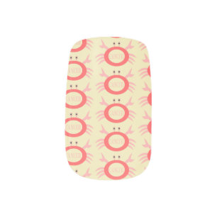 Cancer Star Sign Crab False Nails Minx Nail Wraps