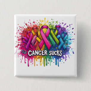 Cancer Sucks Button