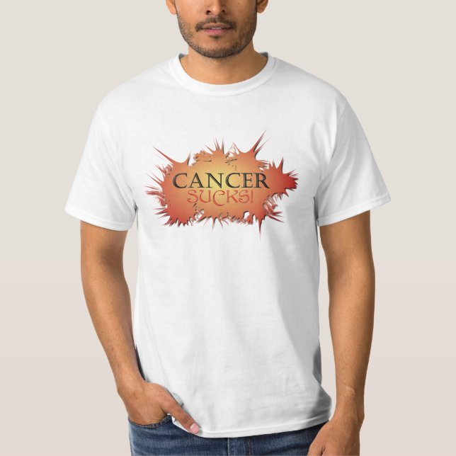 Cancer Sucks Graphic Tee (Front)