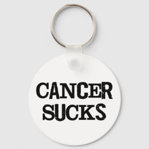 Cancer Sucks Keychain