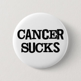 Cancer Sucks Pinback Button