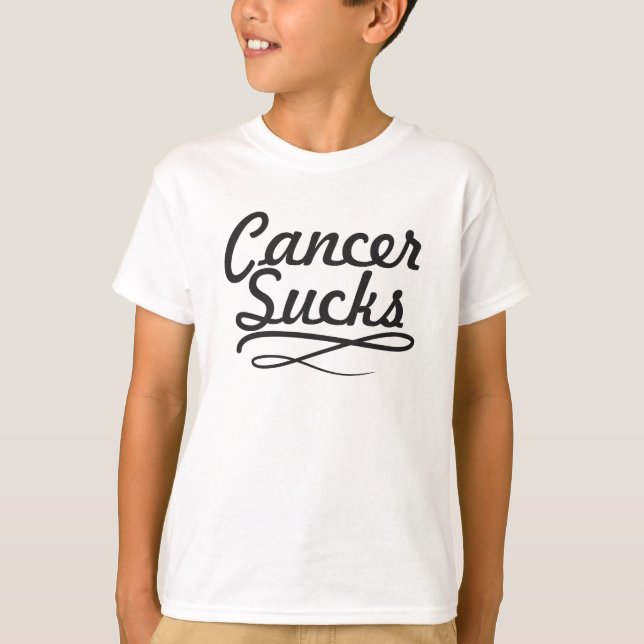 Cancer sucks T-Shirt (Front)