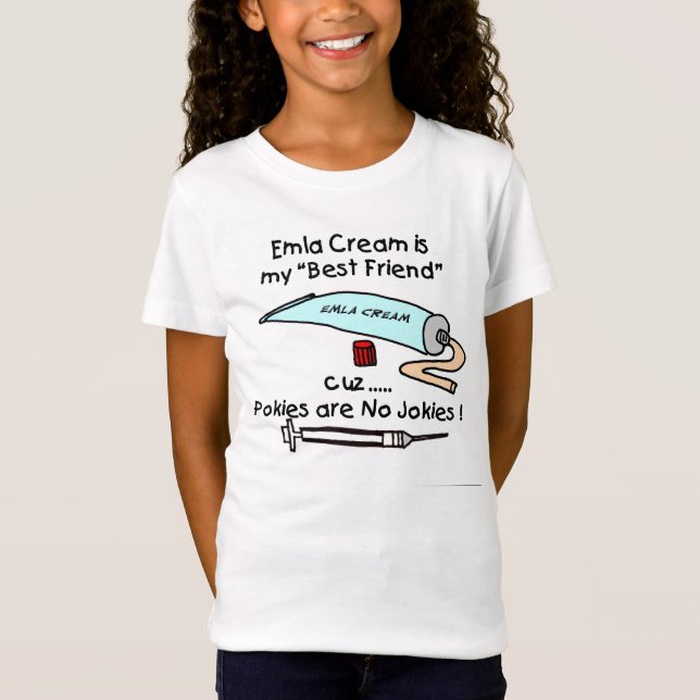Cancer Support Emla Cream T Shirt (Front)