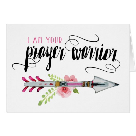 Cancer Support, Religious, I'm your Prayer Warrior Cards (Front Horizontal)