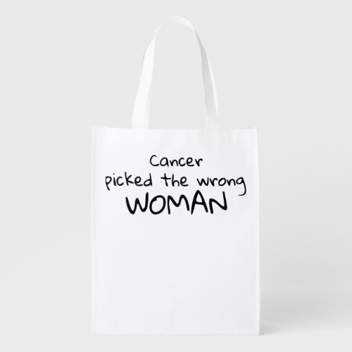 Cancer Support Therapy Help Grocery Tote Bag