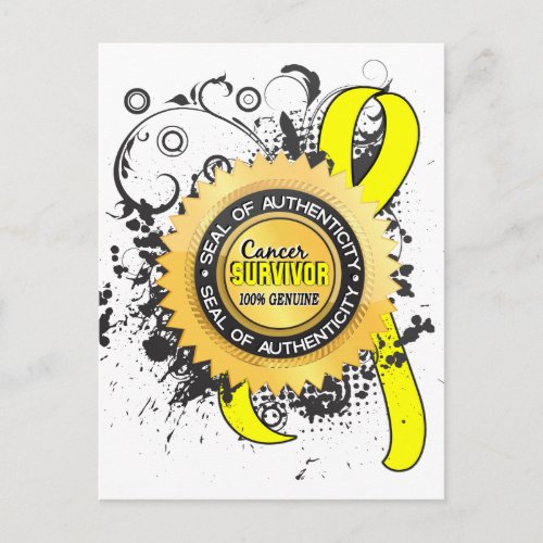 Cancer Survivor 23 Sarcoma Postcard