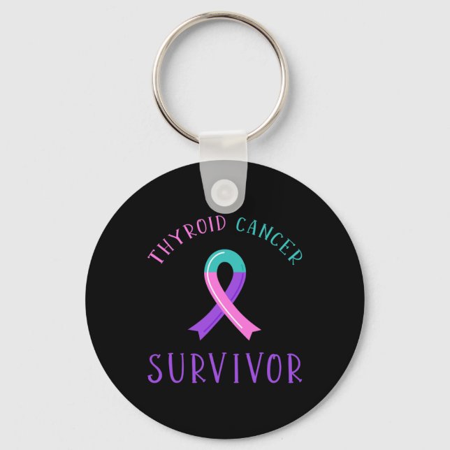 Cancer Survivor 2  Keychain (Front)