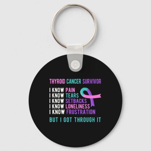 Cancer Survivor 4  Keychain